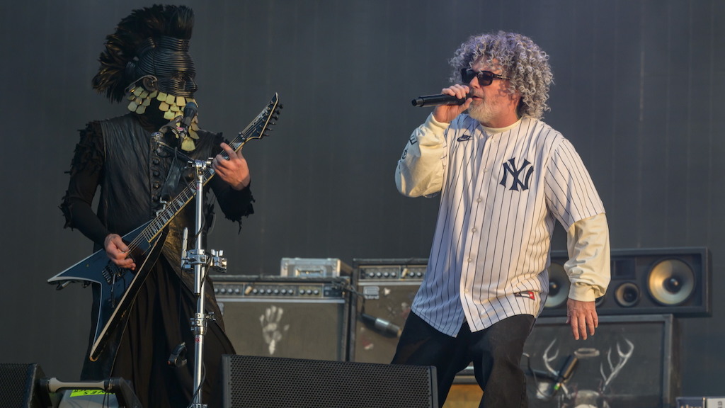 Wes Borland und Fred Durst mit Limp Bizkit beim Download Festival am 12. Juni 2026 in Donington Park